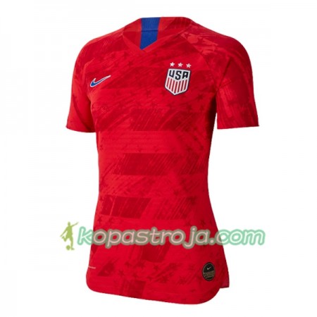 Billiga Fotbollströjor USA Borta tröja Dam VM 2019 Kortärmad